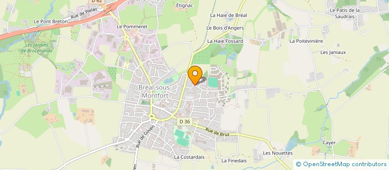 localisation de l'entreprise MONSIEUR ANTHONY QUER  BREAL-SOUS-MONTFORT