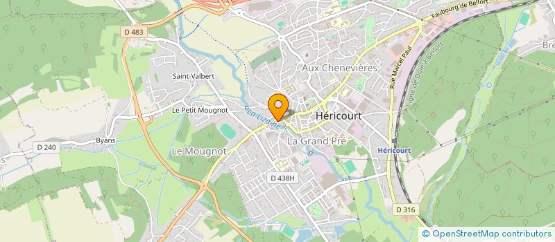 localisation de l'entreprise MONSIEUR ANTHONY QUINTY  HERICOURT