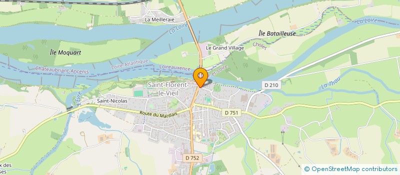 localisation de l'entreprise MONSIEUR ANTHONY RABERGEAU à MAUGES-SUR-LOIRE