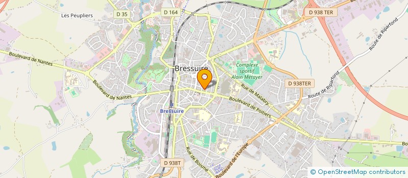 localisation de l'entreprise MONSIEUR ANTHONY RABIN  BRESSUIRE