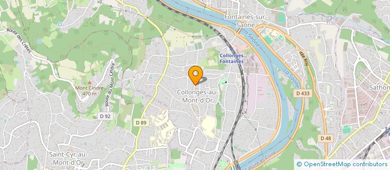 localisation de l'entreprise MONSIEUR ANTHONY RADE  COLLONGES AU MONT D'OR