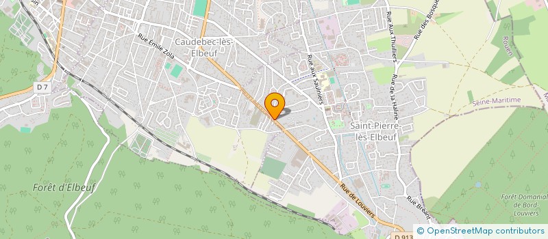 localisation de l'entreprise MONSIEUR ANTHONY RAGAZZACCI  CAUDEBEC-LES-ELBEUF