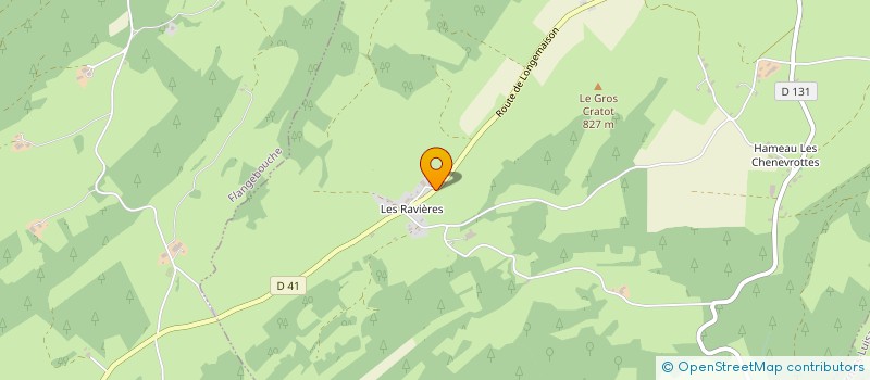 localisation de l'entreprise MONSIEUR ANTHONY RAGOT  ORCHAMPS-VENNES