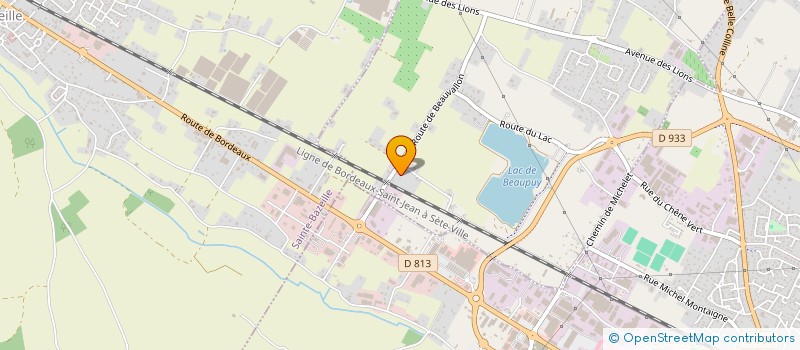 localisation de l'entreprise MONSIEUR ANTHONY RAMA  BEAUPUY