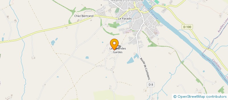 localisation de l'entreprise MONSIEUR ANTHONY RAMAT  AVAILLES-LIMOUZINE