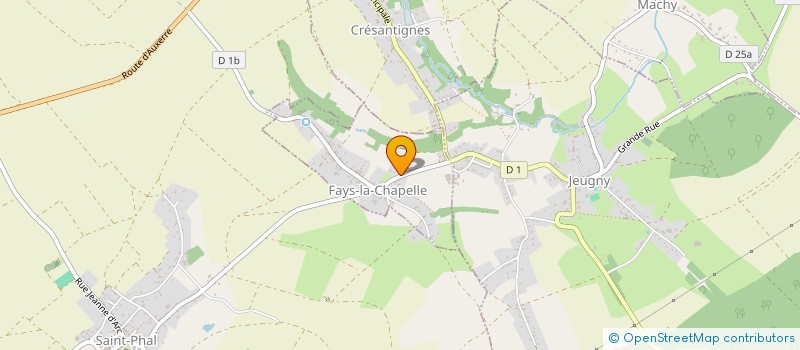 localisation de l'entreprise MONSIEUR ANTHONY RAMBOURG  FAYS-LA-CHAPELLE