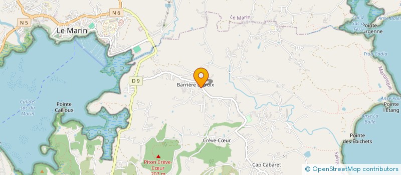 localisation de l'entreprise MONSIEUR ANTHONY RAMONET  SAINTE-ANNE