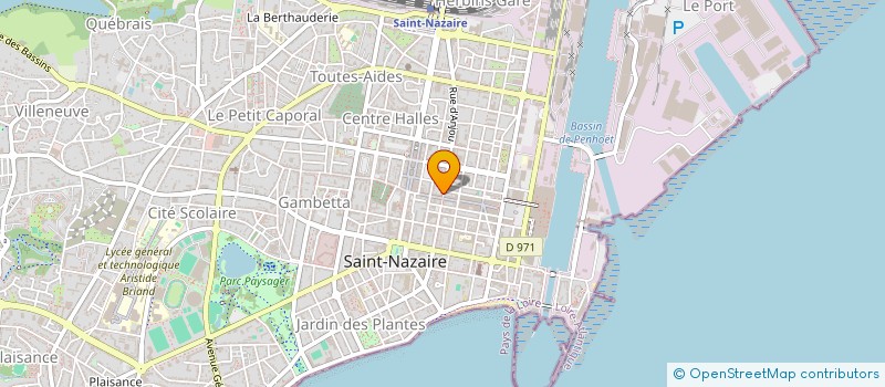 localisation de l'entreprise MONSIEUR ANTHONY RAOUL  SAINT-NAZAIRE