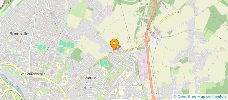 localisation de l'entreprise MONSIEUR ANTHONY RAVEAU  BUXEROLLES