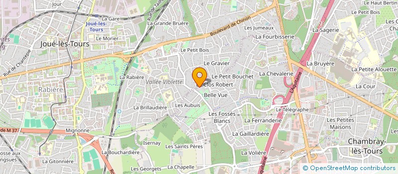 localisation de l'entreprise MONSIEUR ANTHONY REAULT  CHAMBRAY-LES-TOURS