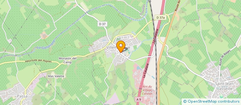 localisation de l'entreprise MONSIEUR ANTHONY REBAUDO  LE BOULOU