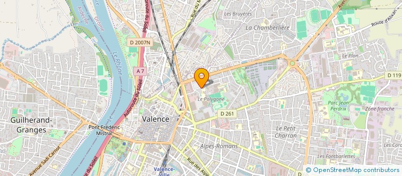 localisation de l'entreprise MONSIEUR ANTHONY REGAL à VALENCE