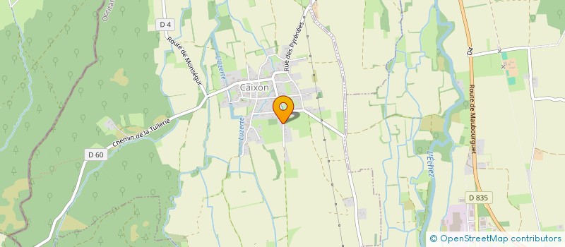 localisation de l'entreprise MONSIEUR ANTHONY REINHARD  CAIXON