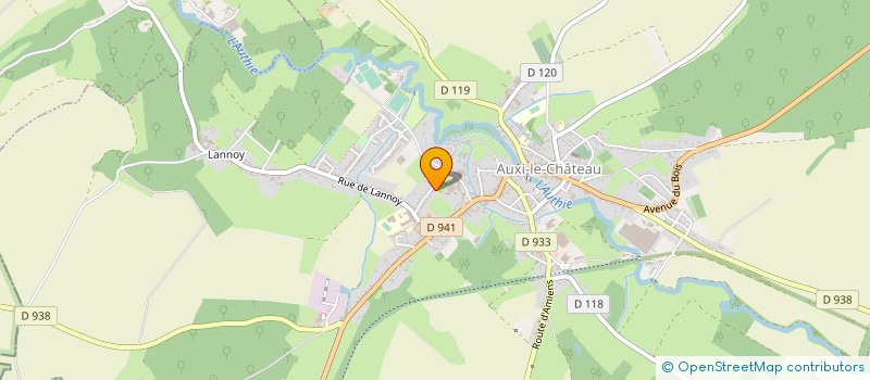 localisation de l'entreprise MONSIEUR ANTHONY RENARD à AUXI-LE-CHATEAU