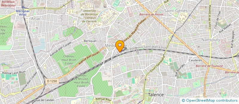 localisation de l'entreprise MONSIEUR ANTHONY RENOU à TALENCE