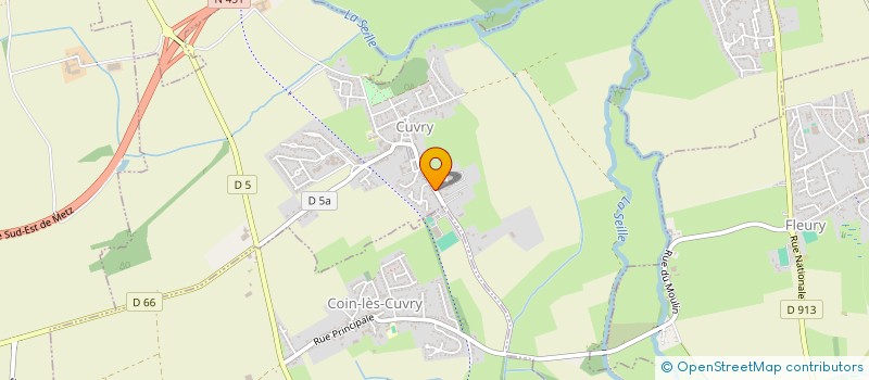 localisation de l'entreprise MONSIEUR ANTHONY RETTIEN  CUVRY