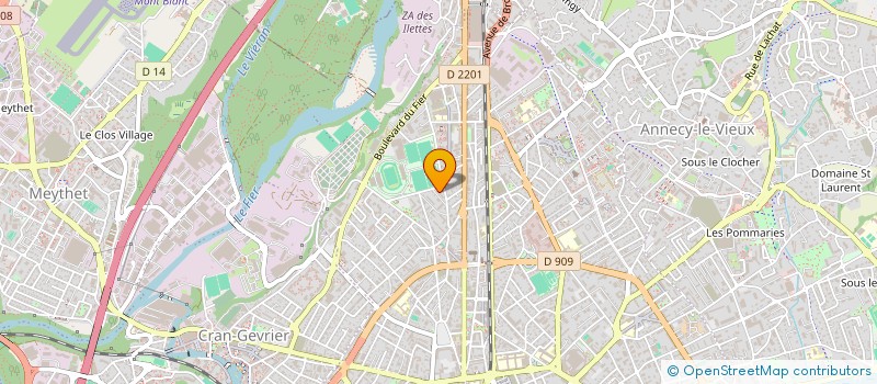 localisation de l'entreprise MONSIEUR ANTHONY RETY à ANNECY