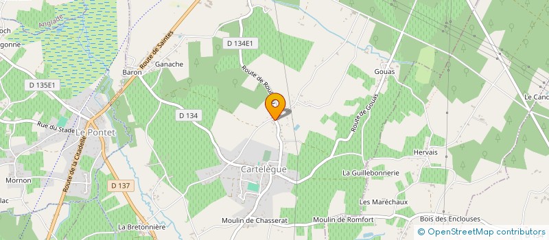 localisation de l'entreprise MONSIEUR ANTHONY REYNAERT  CARTELEGUE