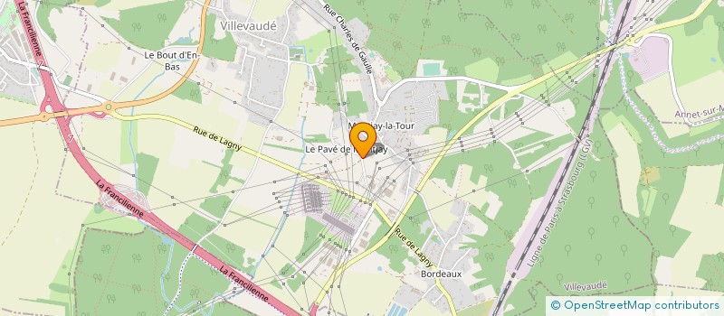 localisation de l'entreprise MONSIEUR ANTHONY RICHARD à VILLEVAUDE
