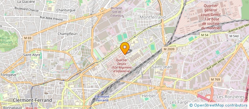 localisation de l'entreprise MONSIEUR ANTHONY RIGAUD  CLERMONT-FERRAND