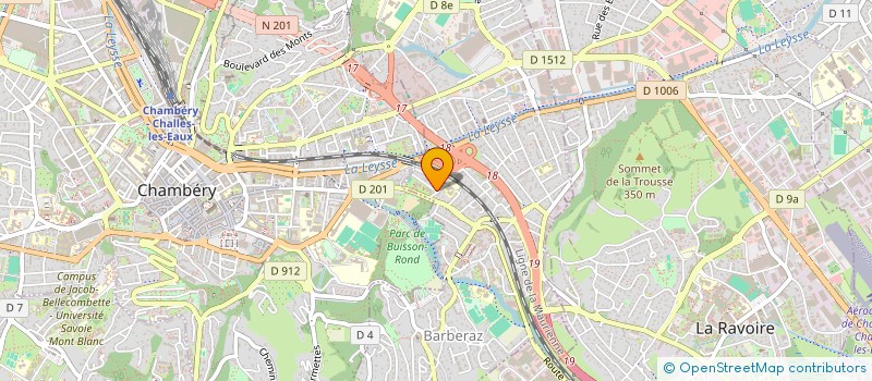 localisation de l'entreprise MONSIEUR ANTHONY RIGOLLET  ALLEVARD