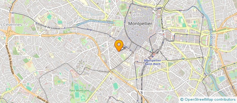localisation de l'entreprise MONSIEUR ANTHONY RILCY à MONTPELLIER