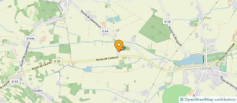 localisation de l'entreprise MONSIEUR ANTHONY RINALDO  LAUNAC