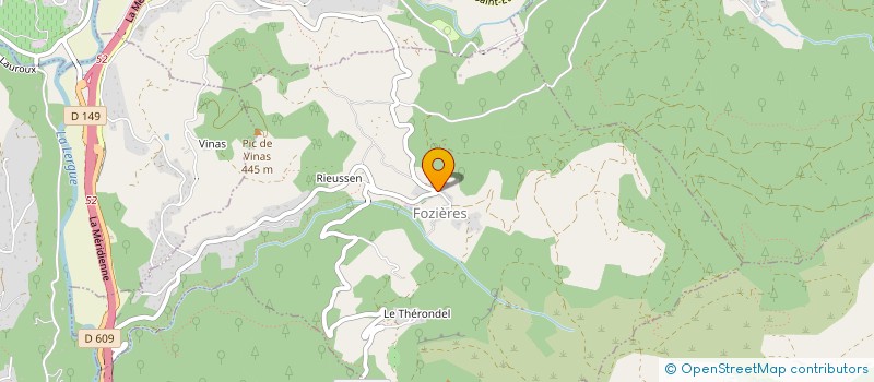 localisation de l'entreprise MONSIEUR ANTHONY RIPOLL  FOZIERES