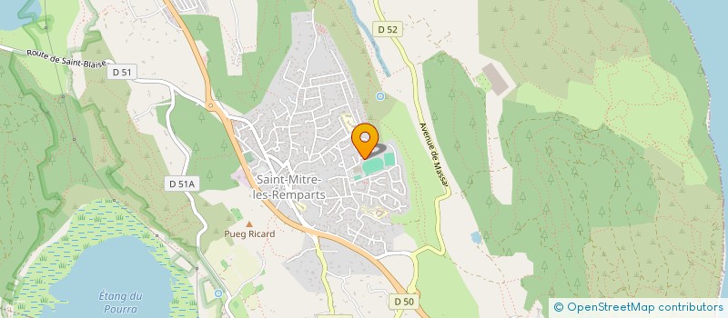 localisation de l'entreprise MONSIEUR ANTHONY RIPPERT  SAINT-MITRE-LES-REMPARTS