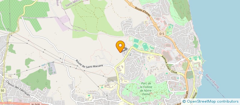 localisation de l'entreprise MONSIEUR ANTHONY RIVETTI  MARTIGUES