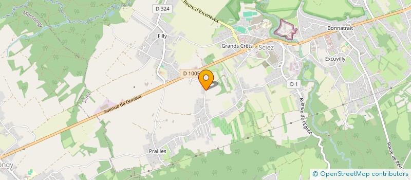 localisation de l'entreprise MONSIEUR ANTHONY RIVOIRON  SCIEZ