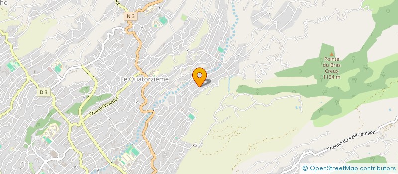 localisation de l'entreprise MONSIEUR ANTHONY ROBERT  LE TAMPON