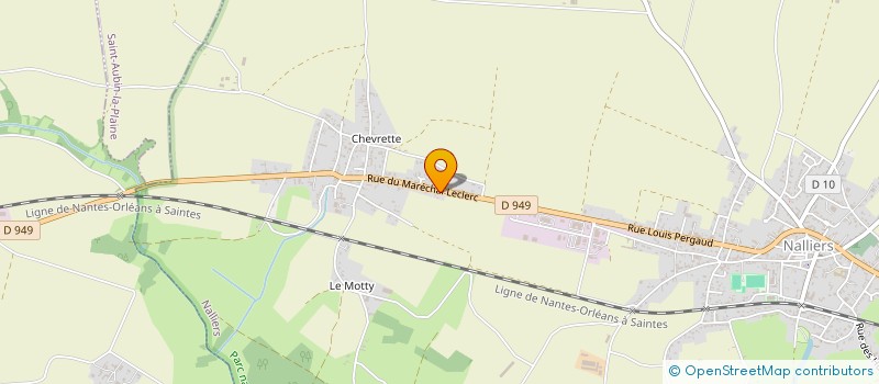 localisation de l'entreprise MONSIEUR ANTHONY ROCHEREAU  NALLIERS