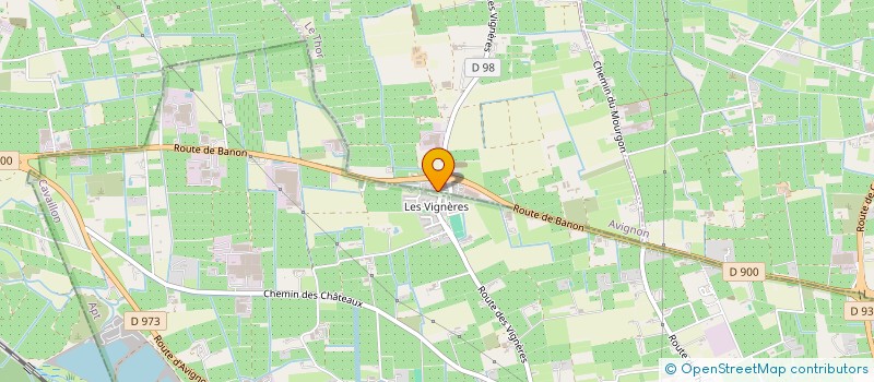 localisation de l'entreprise MONSIEUR ANTHONY RODRIGUES  LE THOR