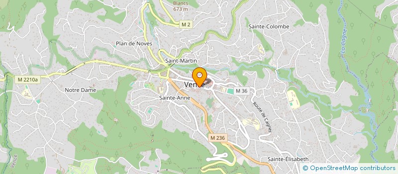 localisation de l'entreprise MONSIEUR ANTHONY RODRIGUES à VENCE