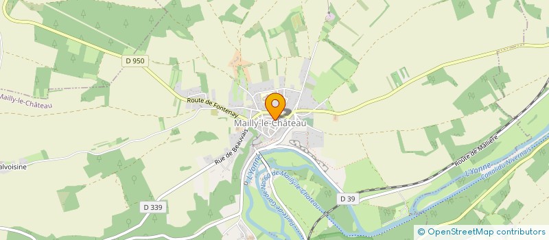 localisation de l'entreprise MONSIEUR ANTHONY RODRIGUES DE JESUS  MAILLY-LE-CHATEAU