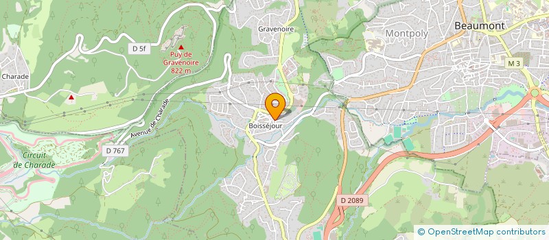 localisation de l'entreprise MONSIEUR ANTHONY ROGAN  CEYRAT