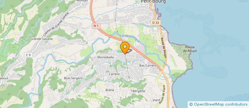 localisation de l'entreprise MONSIEUR ANTHONY ROLNIN  PETIT-BOURG