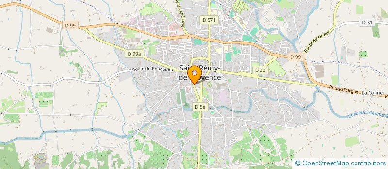 localisation de l'entreprise MONSIEUR ANTHONY ROMANILLE  SAINT-REMY-DE-PROVENCE