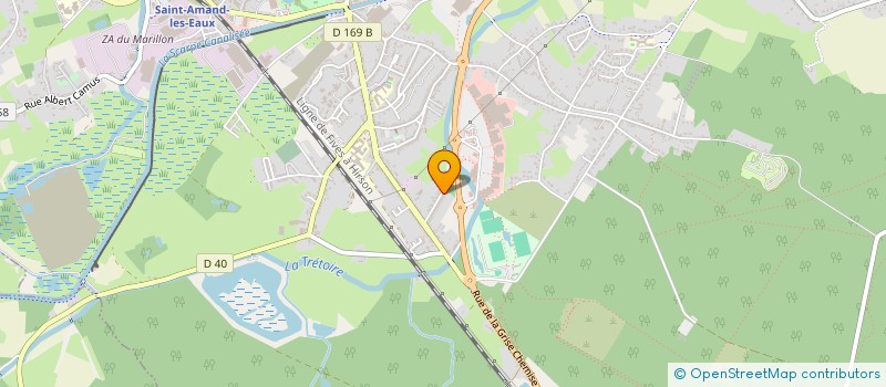 localisation de l'entreprise MONSIEUR ANTHONY RONSART  SAINT-AMAND-LES-EAUX