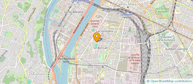 localisation de l'entreprise MONSIEUR ANTHONY ROQUES  LYON