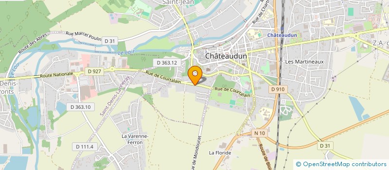localisation de l'entreprise MONSIEUR ANTHONY ROSE à CHATEAUDUN