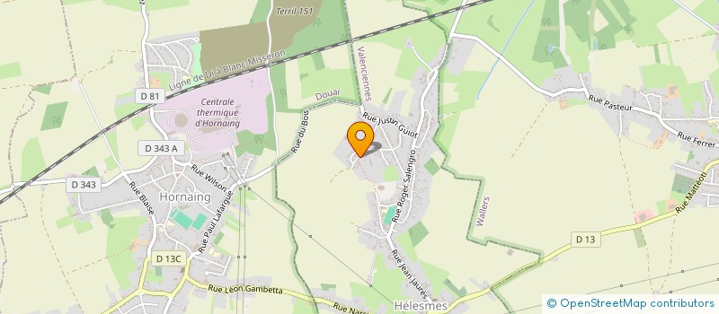 localisation de l'entreprise MONSIEUR ANTHONY ROSE  HELESMES