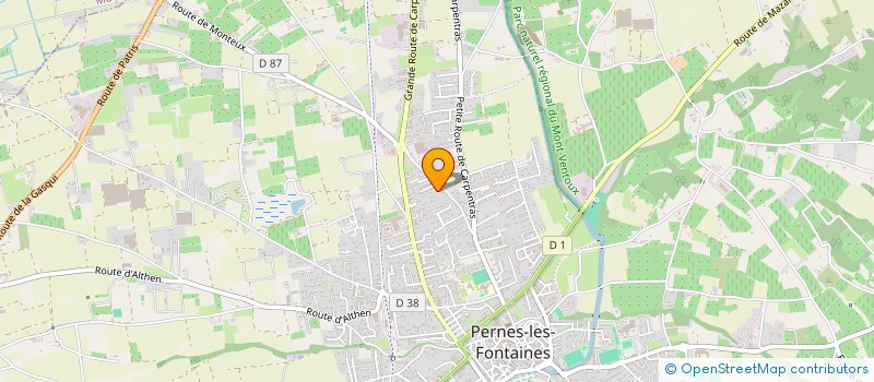 localisation de l'entreprise MONSIEUR ANTHONY ROSEAU à PERNES-LES-FONTAINES