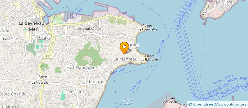 localisation de l'entreprise MONSIEUR ANTHONY ROSI à LA SEYNE-SUR-MER