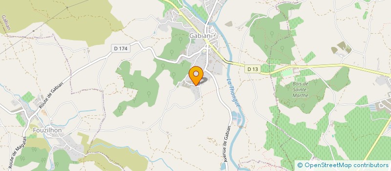 localisation de l'entreprise MONSIEUR ANTHONY ROTH  GABIAN