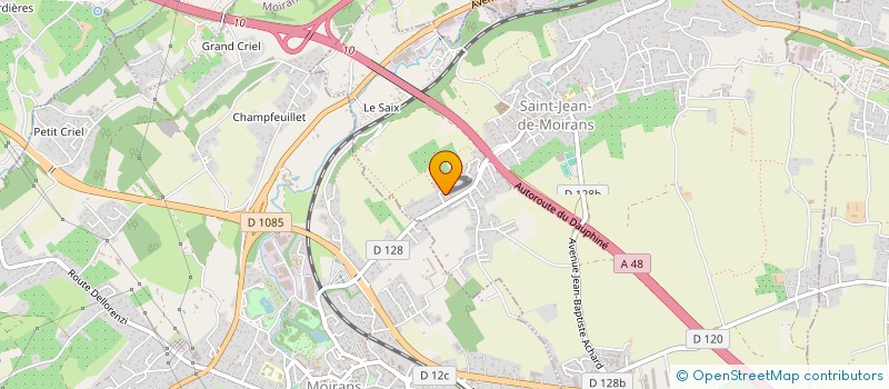 localisation de l'entreprise MONSIEUR ANTHONY ROTOLO  SAINT-JEAN-DE-MOIRANS