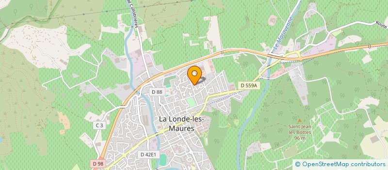 localisation de l'entreprise MONSIEUR ANTHONY ROUAN à LA LONDE-LES-MAURES