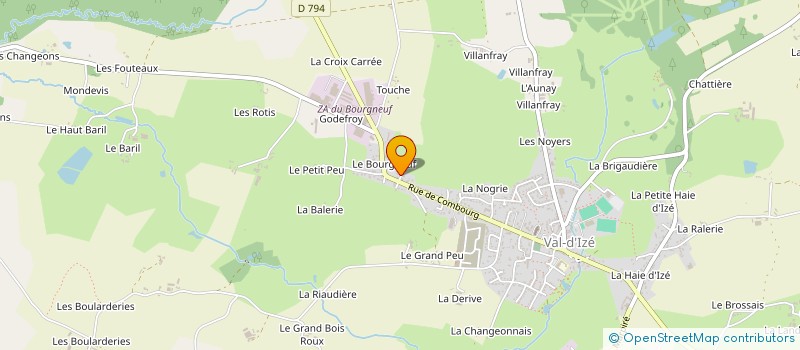 localisation de l'entreprise MONSIEUR ANTHONY ROUAUD  VAL-D'IZE