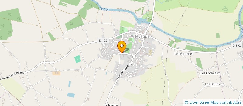 localisation de l'entreprise MONSIEUR ANTHONY ROUSSIASSE  RIVES-DU-LOIR-EN-ANJOU